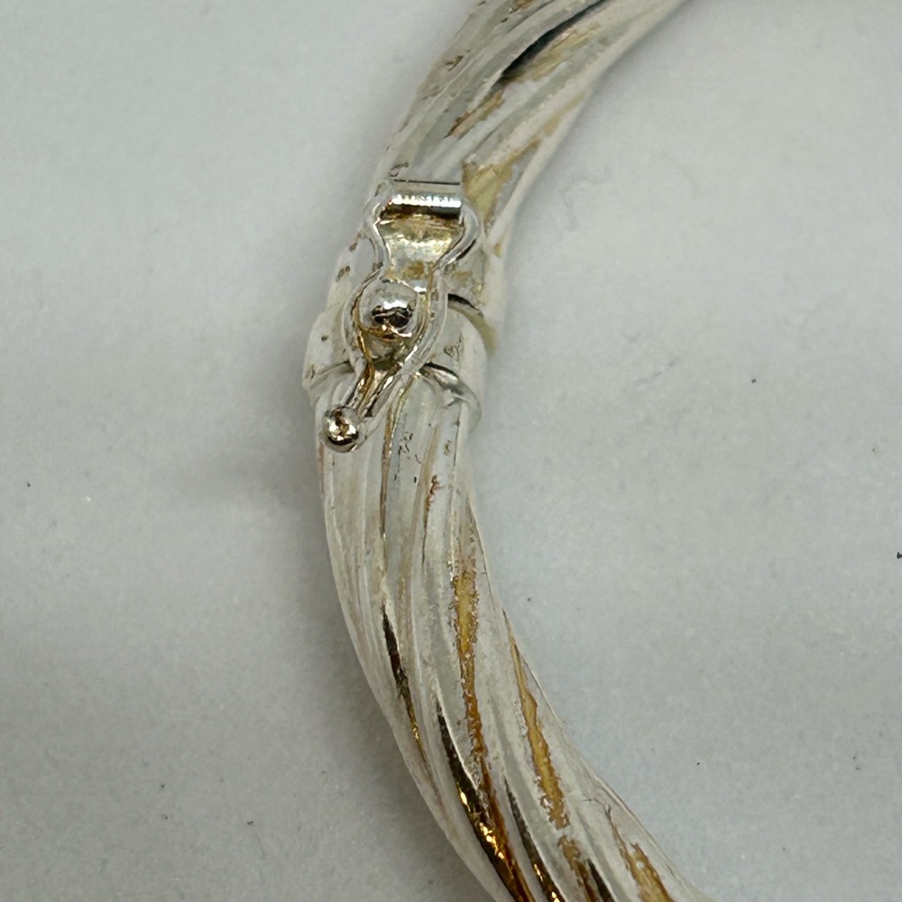 Mia Fiore Sterling Silver bangle bracelet NWT - Picture 6 of 7
